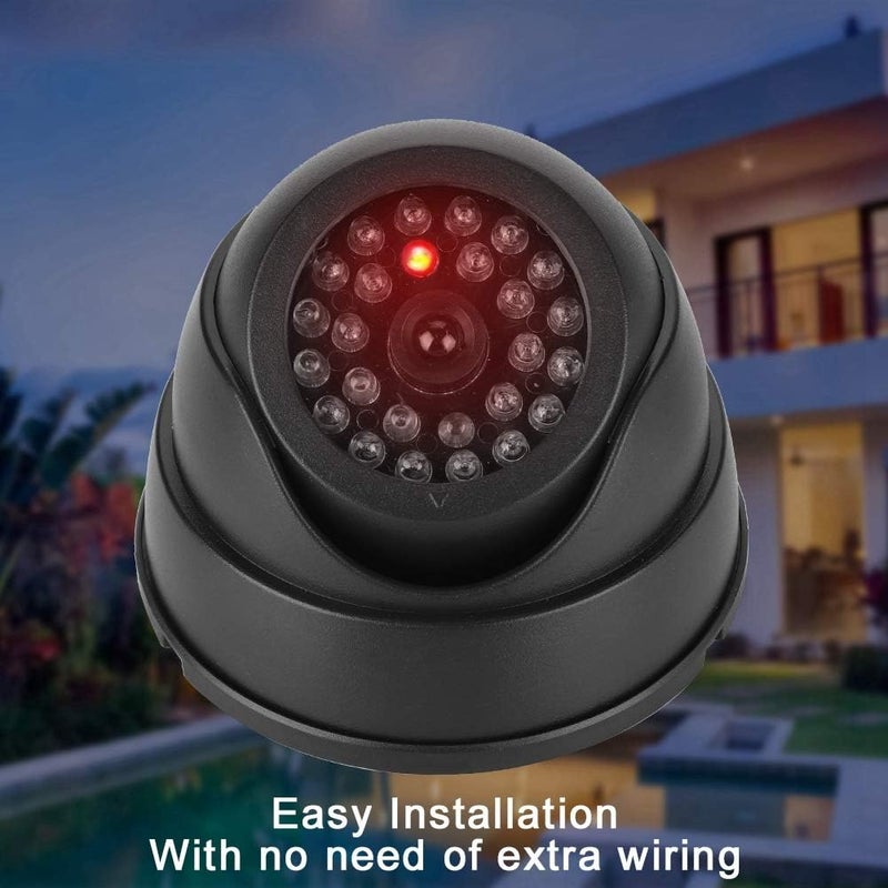 Yoidesu Dummy Camera Dummy Surveillance Security Camera, Fake Security Camera with 30pcs IR LEDs, for Home, Office, Indoor and Outdoor Places - Image 2